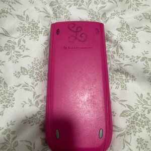 Texas Instruments Vibrant Pink Calculator Case (TI-84 plus- silver edition)